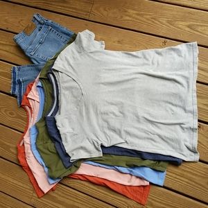 Lucky Jeans and six T's